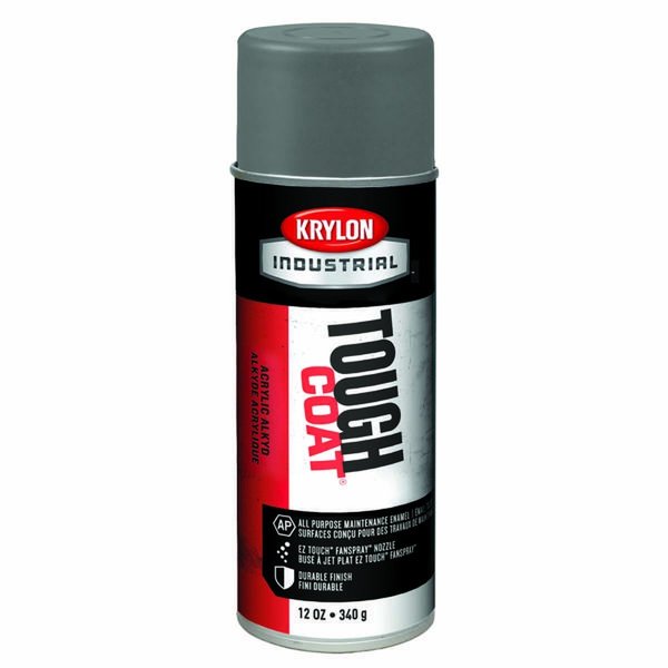 Krylon Tough Coat Acylic Enamel, Machinery Lt Gray (Asa61) A00326007